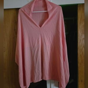 Caroline Grace Cashmere Blend Poncho by Alashan Lightweight